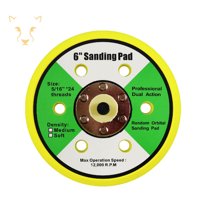 صفحه نگهدارنده  اوربیتال  سایز 150  Sanding Pad 6